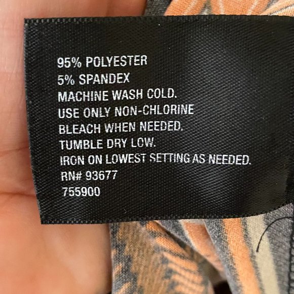 East 5TH Abstract Print Colorful Skirt Women's Size Small Knee Length - Picture 5 of 6